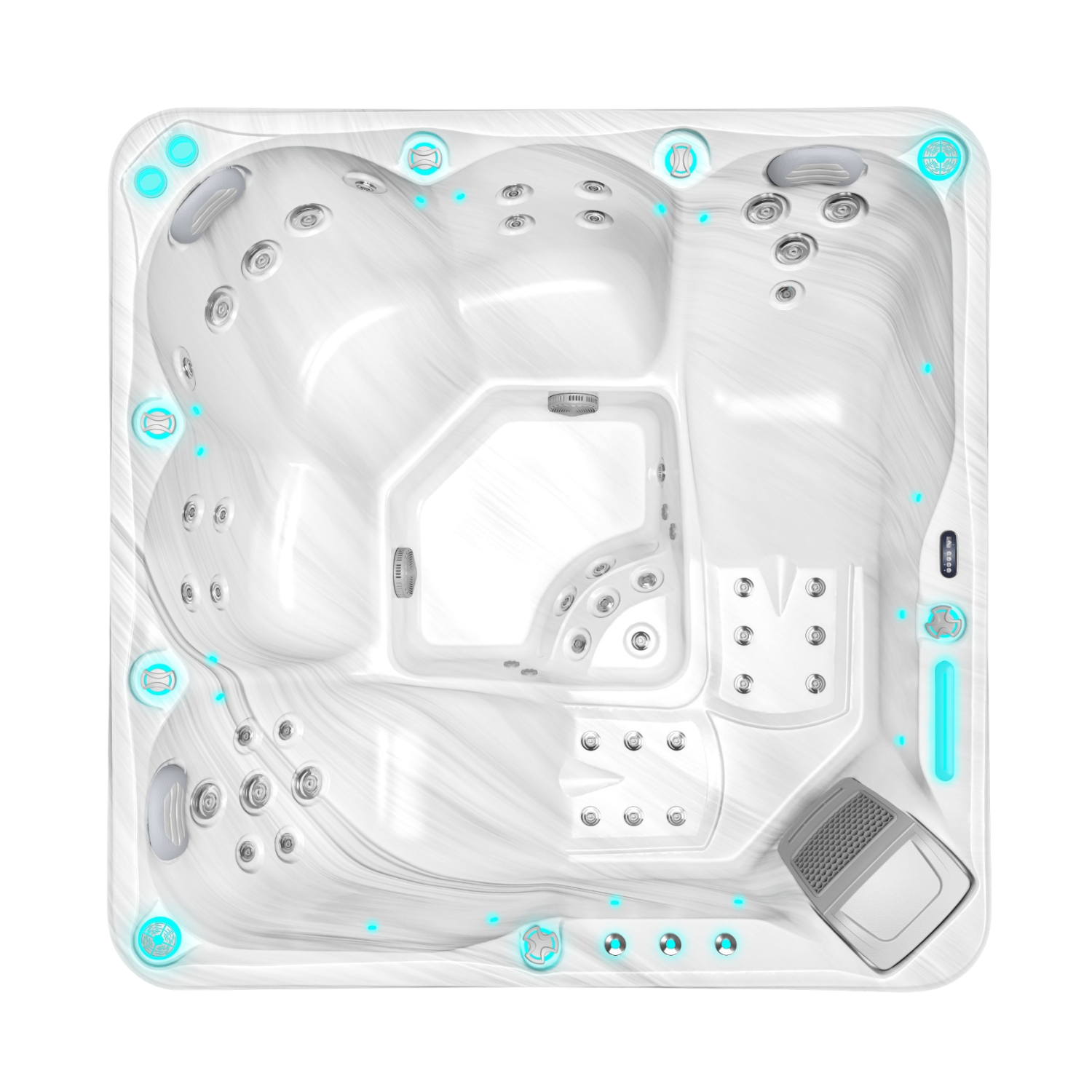 Easy Relax Plug & Play - 5-Seat Spa