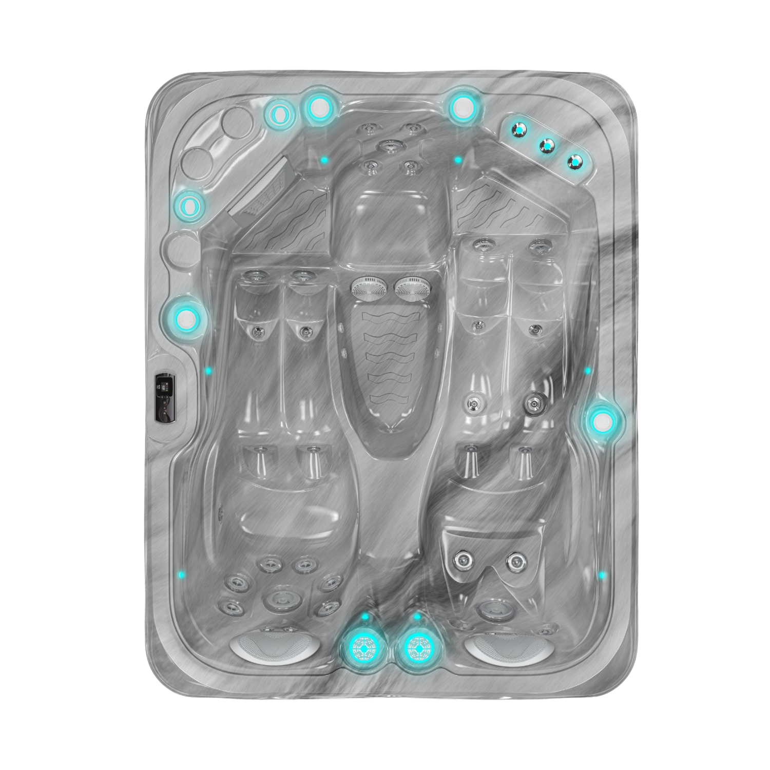 Kos Plug and Play - Odyssey - 3-Seat Spa