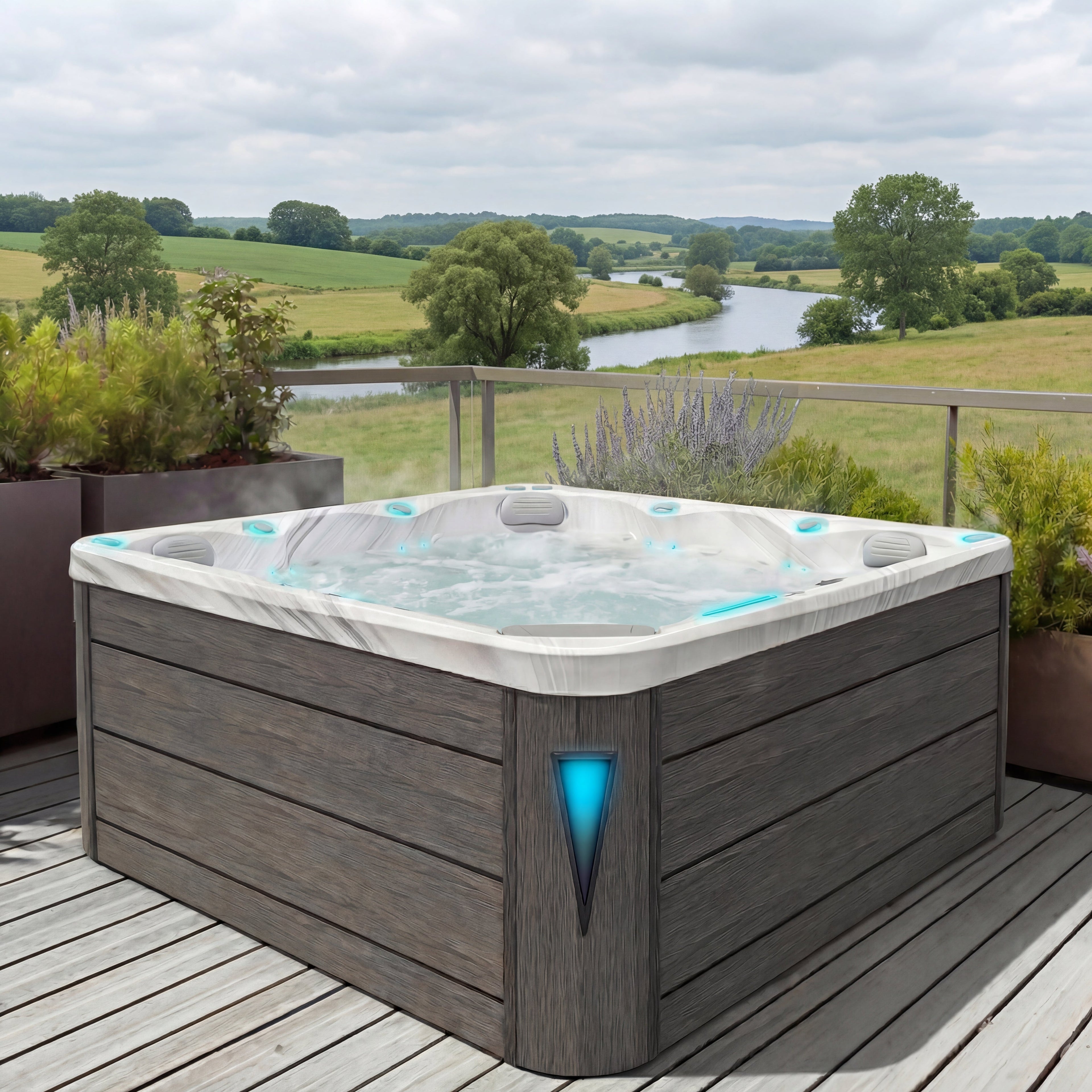 Easy Relax Plug & Play - 5-Seat Spa